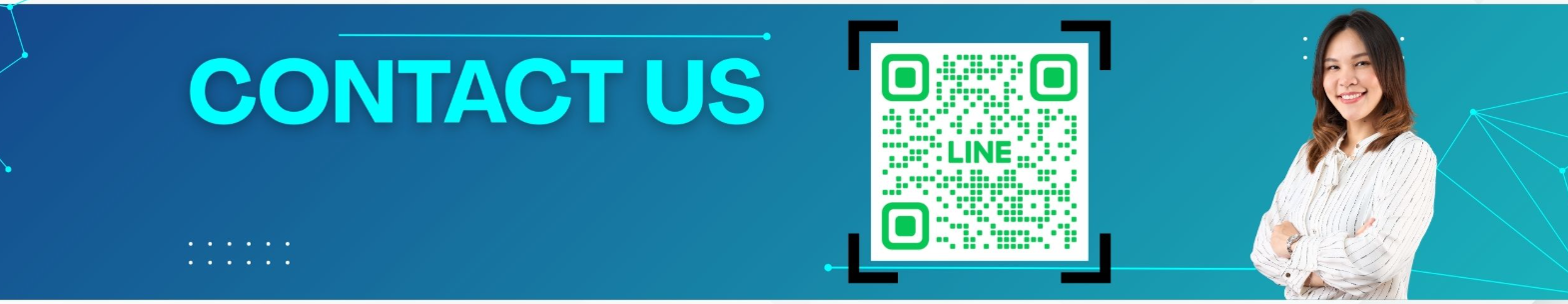 Contact us — scan the LINE QR code